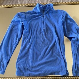 Blue Columbia  Quarter-Zip Fleece Pullover